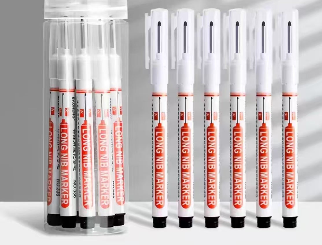 Long-nib oil-based marker pen